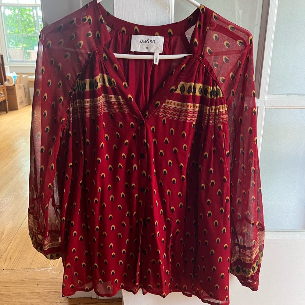 Ba&sh long sleeve top